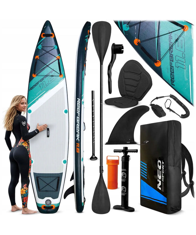 SUP lenta Neo-Sport Reefbreak 350 x 81 x 15 cm, pilnas komplektas