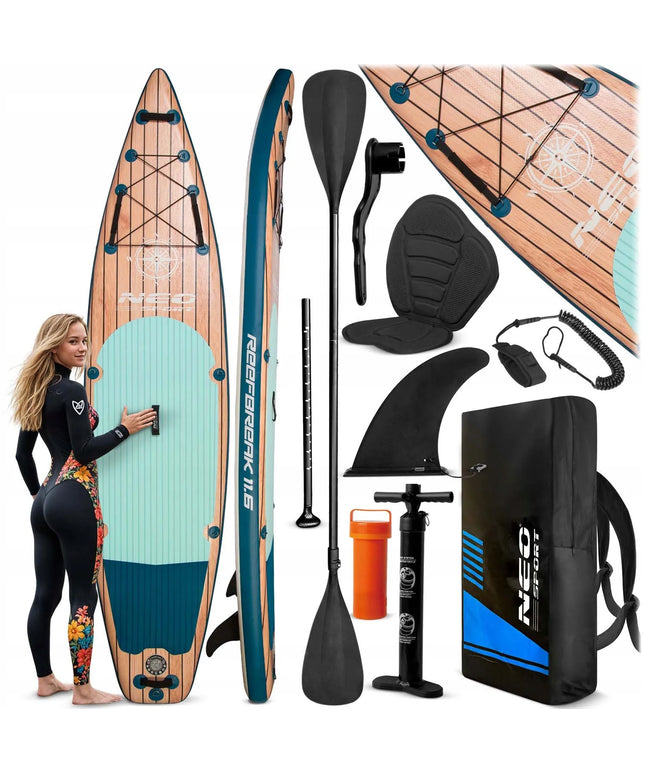 SUP lenta Neo-sport Reefbreak 350 x 81 x 15 cm, pilnas komplektas