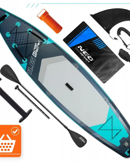 SUP lenta Neo-sport Reefbreak 350 x 81 x 15 cm visapusiškas rinkinys