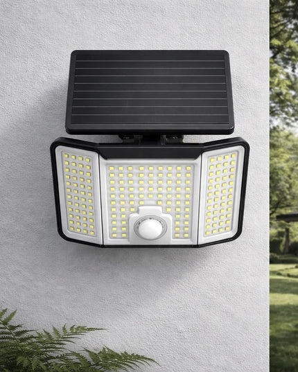SuperLED Merkury II LED saulės prožektorius, 800 lm, 6000K su judesio ir prieblandos jutikliu