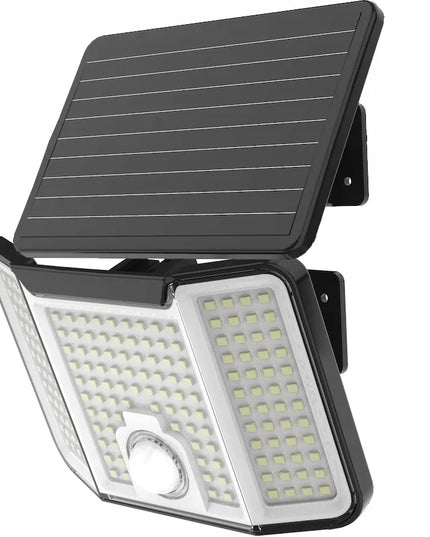 SuperLED Merkury II LED saulės prožektorius, 800 lm, 6000K su judesio ir prieblandos jutikliu