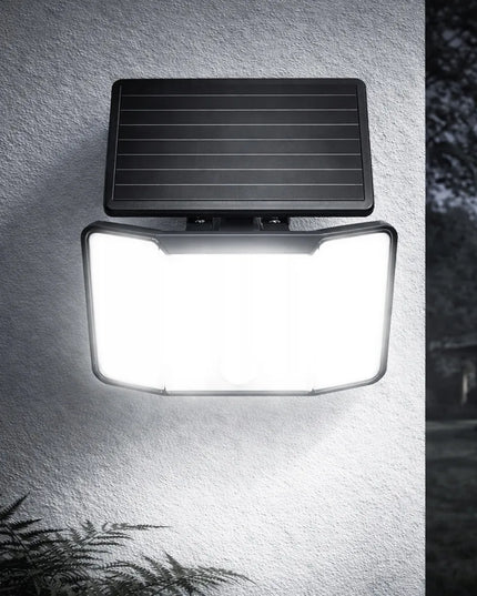 SuperLED Merkury II LED saulės prožektorius, 800 lm, 6000K su judesio ir prieblandos jutikliu