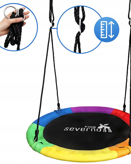 Sūpynės-lizdas SEVERNO Kids BONBON 150 kg 100 cm XXL