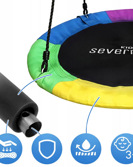 Sūpynės-lizdas SEVERNO Kids BONBON 150 kg 100 cm XXL