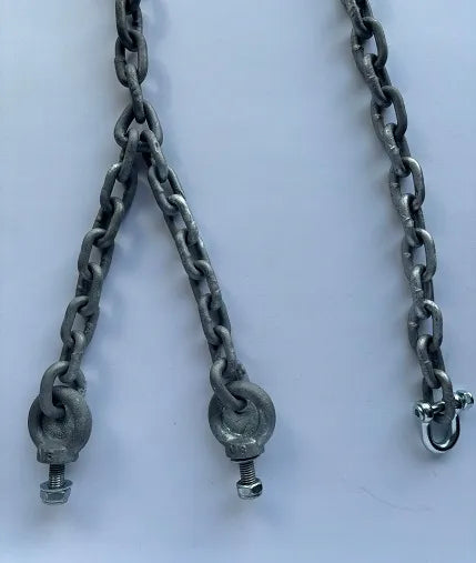 Sūpynės su metaliniu įdėklu ant grandinės 44,5 x 17,5 x 2,5 cm