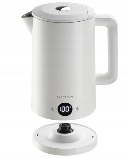 SVENSSON išmanusis elektrinis belaidis virdulys, 1,7 l, 2200 W, WiFi, TUYA