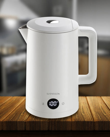 SVENSSON išmanusis elektrinis belaidis virdulys, 1,7 l, 2200 W, WiFi, TUYA