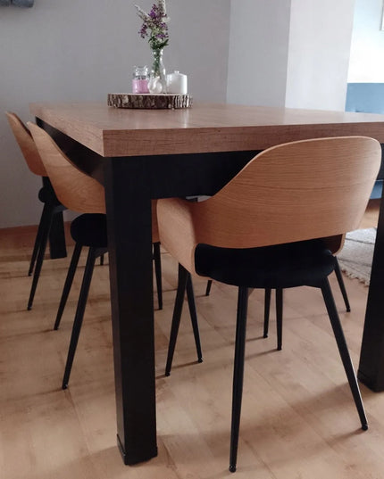 Svetainės, virtuvės ir valgomojo kėdė HVIDOVRE ąžuolo spalvos