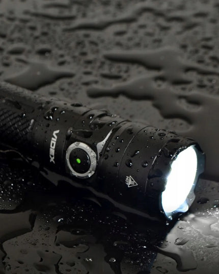 Taktinis LED akumuliatorinis žibintuvėlis Videx, 4000lm, IP68