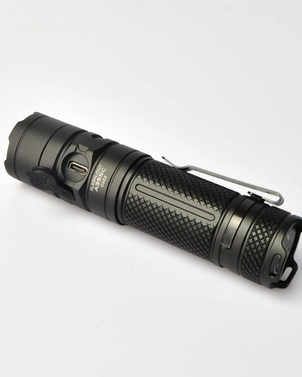 Taktinis LED žibintuvėlis Videx, 4000lm, USB-C, atsparus vandeniui