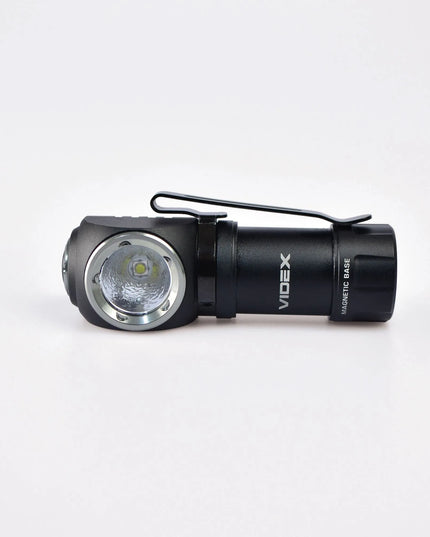 Taktinis LED žibintuvėlis Videx 600lm 10W, rankinis ir galvos