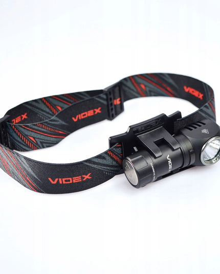 Taktinis LED žibintuvėlis Videx 600lm 10W, rankinis ir galvos
