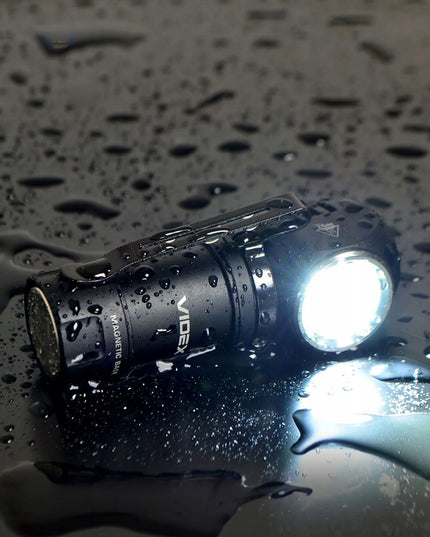 Taktinis LED žibintuvėlis Videx 600lm 10W, rankinis ir galvos