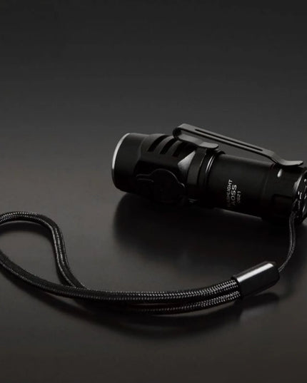 Taktinis LED žibintuvėlis Videx, 600lm, įkraunamas, atsparus vandeniui, USB-C