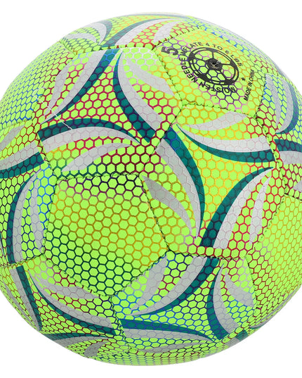 Tamsoje šviečiantis futbolo kamuolys naktiniam žaidimui ir treniruotėms
