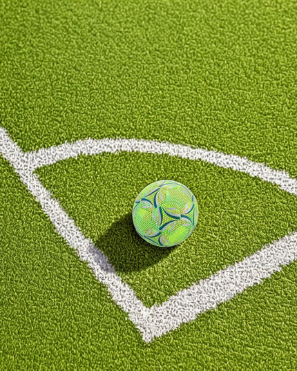 Tamsoje šviečiantis futbolo kamuolys naktiniam žaidimui ir treniruotėms