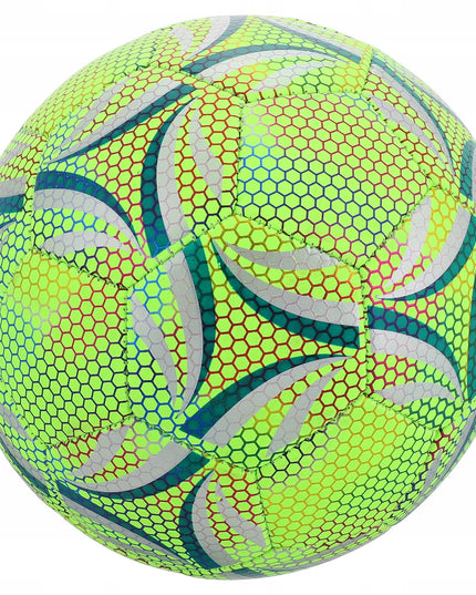 Tamsoje šviečiantis futbolo kamuolys naktiniam žaidimui ir treniruotėms