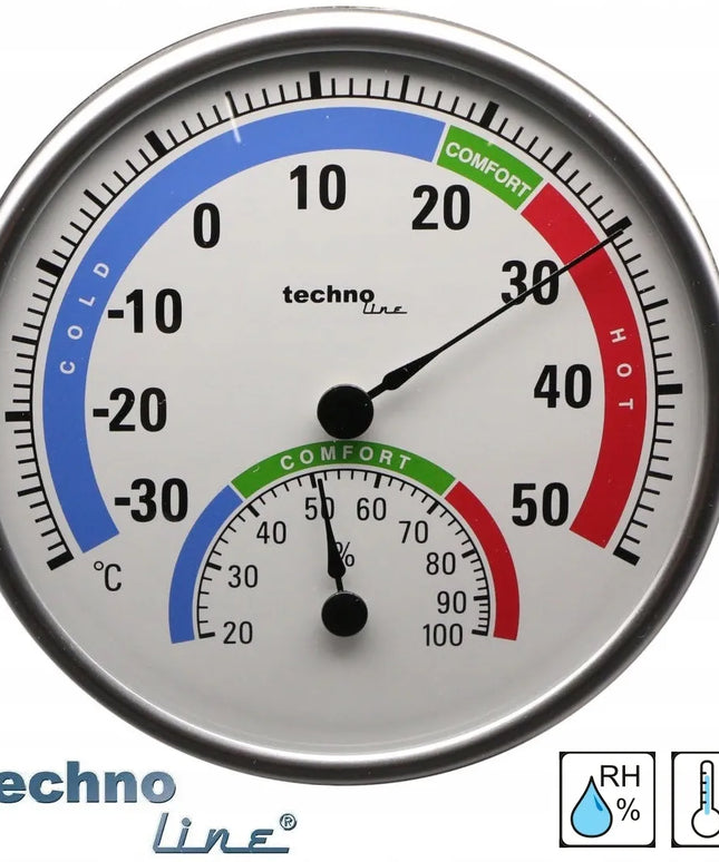 Technoline WA3050 sidabrinis termometras