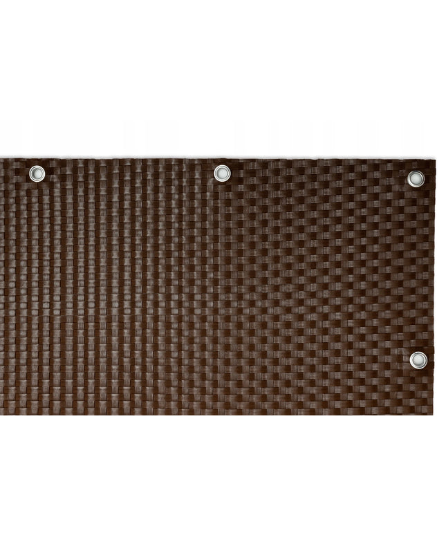 Technorattano balkono kilimėlis su akutėmis 1x5 m riešuto spalvos RD01 1300 g patvarus