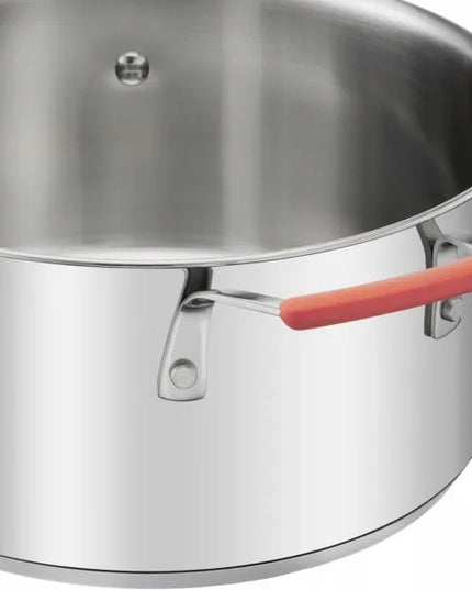Tefal Opti'Space nerūdijančio plieno puodų rinkinys, 6 dalių, G720S674