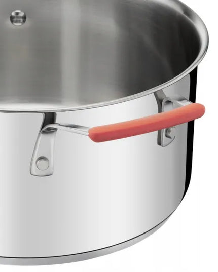 Tefal Opti'Space nerūdijančio plieno puodų rinkinys, 6 dalių, G720S674