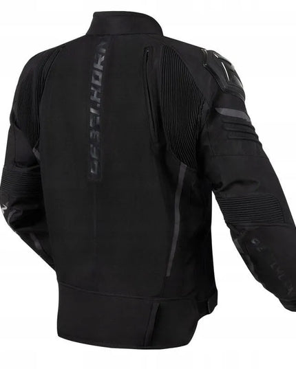 Tekstilinė motociklininko striukė Rebelhorn Vandal Black 3XL