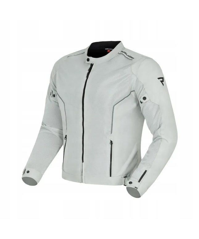 Tekstilinė motociklininko striukė vyrams Rebelhorn Wave Grey