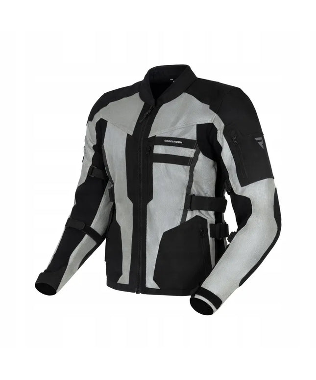 Tekstilinė striukė Rebelhorn Scandal II Silver/Black XS
