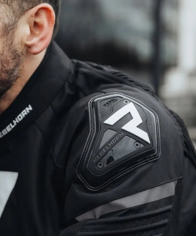 Tekstilinė striukė Rebelhorn Vandal Black/White