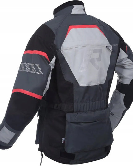 Tekstilinė striukė Rukka Rimo-R GTX GREY/RED 58