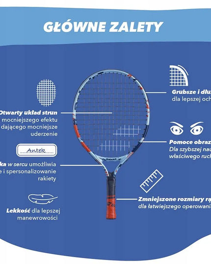 Teniso raketė vaikams BABOLAT BALLFIGHTER 23 JUNIOR 7-9 metams