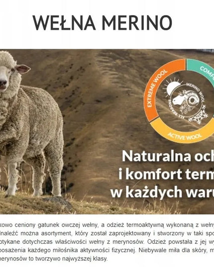 Termoaktyvi vilnonė balaklava motociklui L/XL