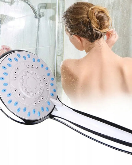 Terra Home 5 funkcijų dušo galvutė, chromuota, anti-calc EKO