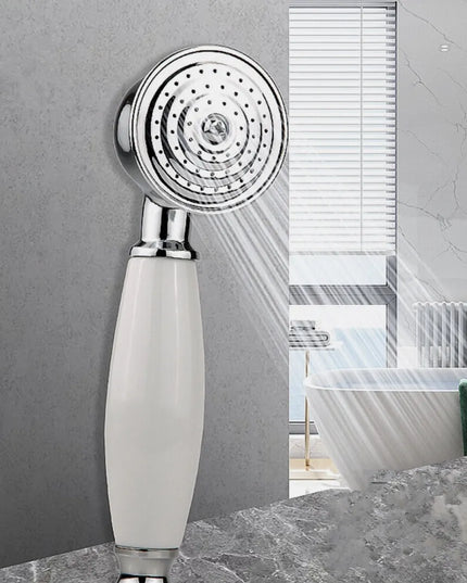 Terra Home retro žalvarinis chromuotas dušo ragelis