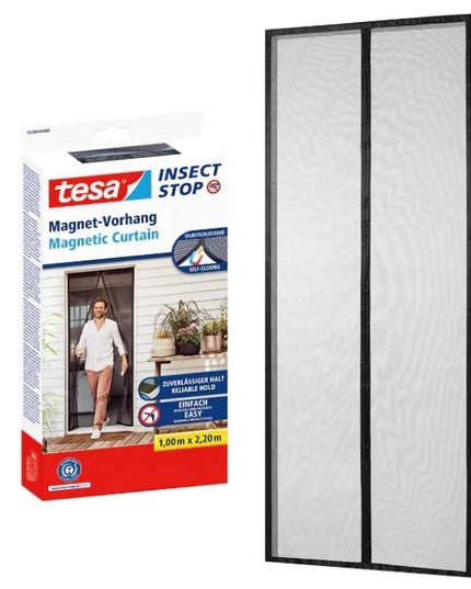 Tesa magnetinis tinklelis nuo vabzdžių balkonų durims 1x2,2m