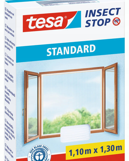 TESA tinklelis nuo vabzdžių langui, lipnus, baltas, 1,1x1,3 m