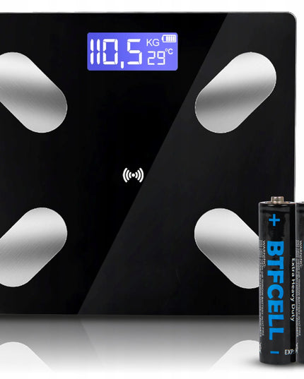 Tikslios išmaniosios elektroninės analizatorinės vonios svarstyklės 180 kg 25-in-1