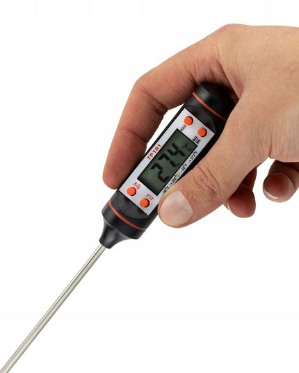 Tikslus elektroninis virtuvinis termometras su zondu -50°C +300°C
