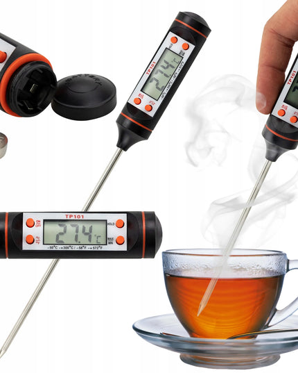 Tikslus elektroninis virtuvinis termometras su zondu -50°C +300°C