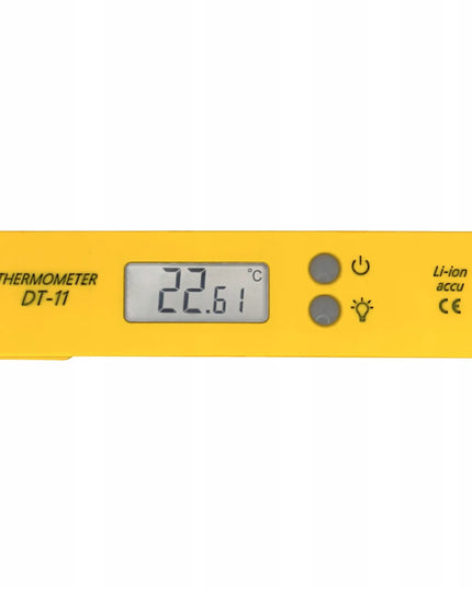 Tikslus termometras su sulankstomu zondu 0.05 tikslumu DT-11 HACCP