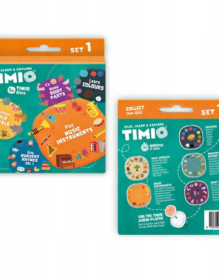 TIMIO diskų rinkinys Nr. 1 interaktyviam žaislui TIMIO