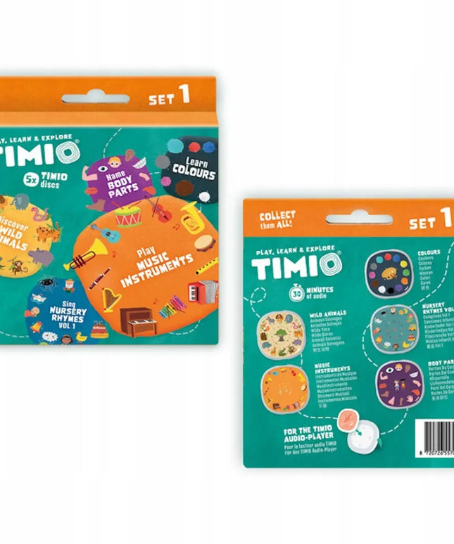 TIMIO diskų rinkinys Nr. 1 interaktyviam žaislui TIMIO