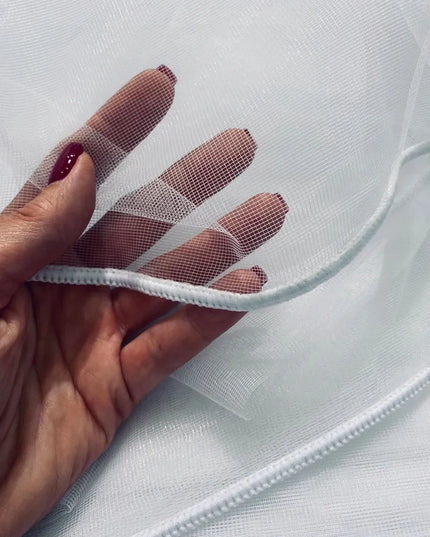 Tinklelis nuo uodų ir vabzdžių, užuolaida lovai, balta, 330 cm