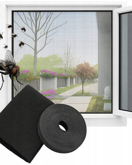 Tinklelis nuo vabzdžių ant lango Przydasie.pl 150x130 cm su lipnia juosta