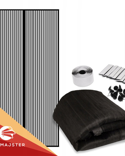 Tinklelis nuo vabzdžių balkoninėms durims su magnetais 100x220