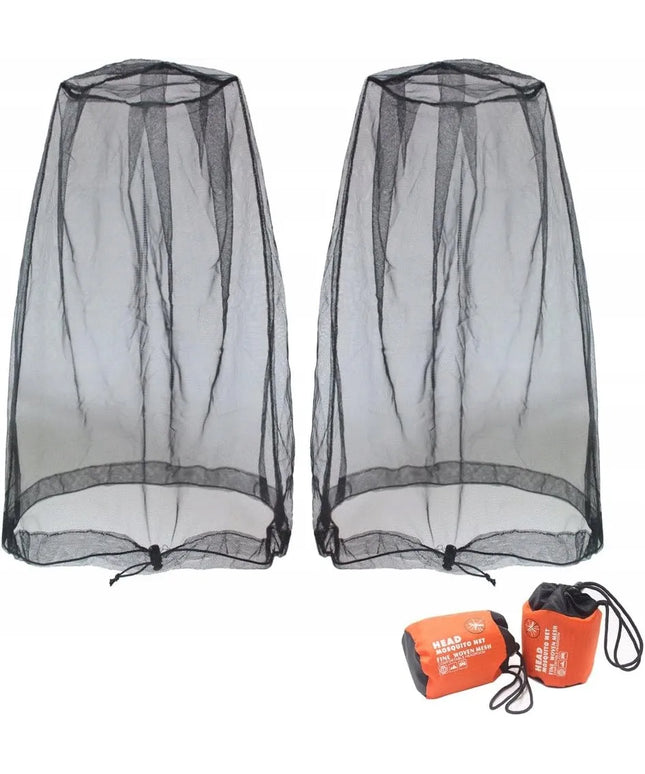 Tinklelis nuo vabzdžių galvai 2vnt. apsauga nuo uodų 46cm