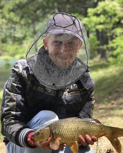Tinklelis nuo vabzdžių galvai 2vnt. apsauga nuo uodų 46cm