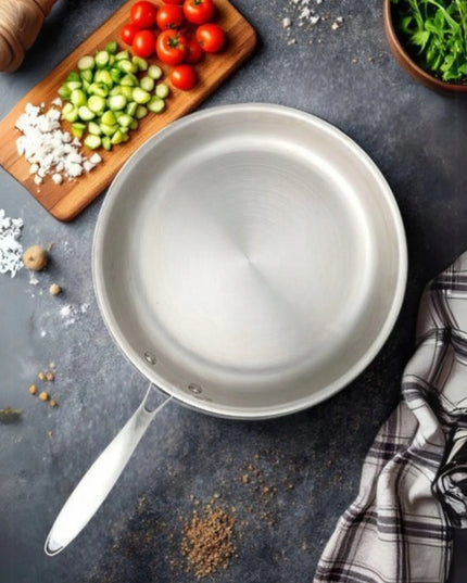 Tradicinė keptuvė Edenberg nerūdijantis plienas 24 cm 2,0 l