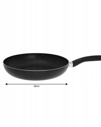Tradicinė keptuvė Kinghoff Marmo 28 cm marmurinė