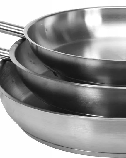 Tradicinė keptuvė Yato Professional 32 cm, nerūdijantis plienas, indukcija